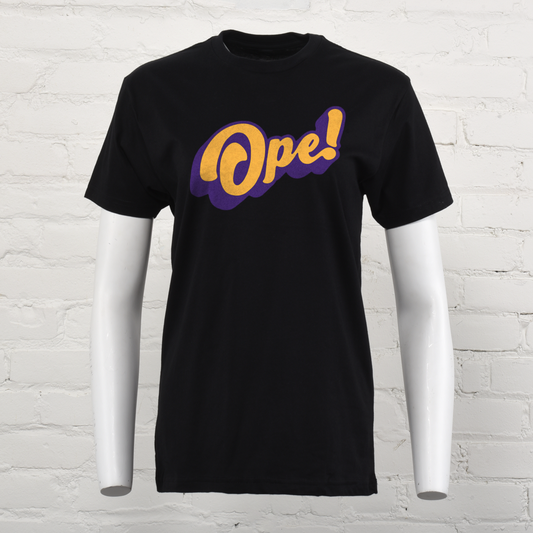 Ope! Script Unisex Tee