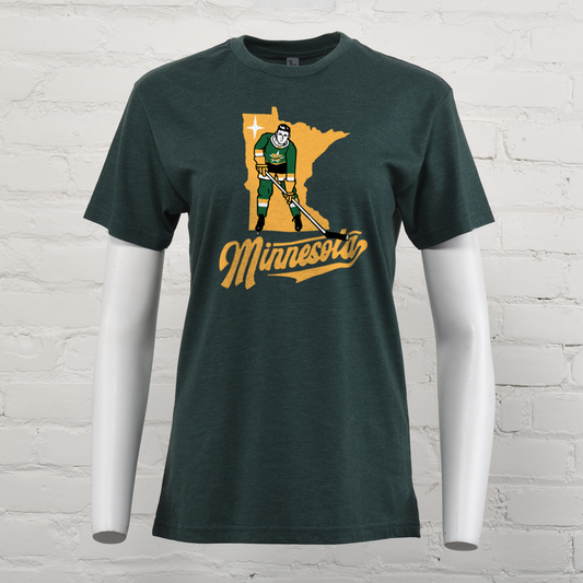 North Stars Hockey Player Unisex Tee