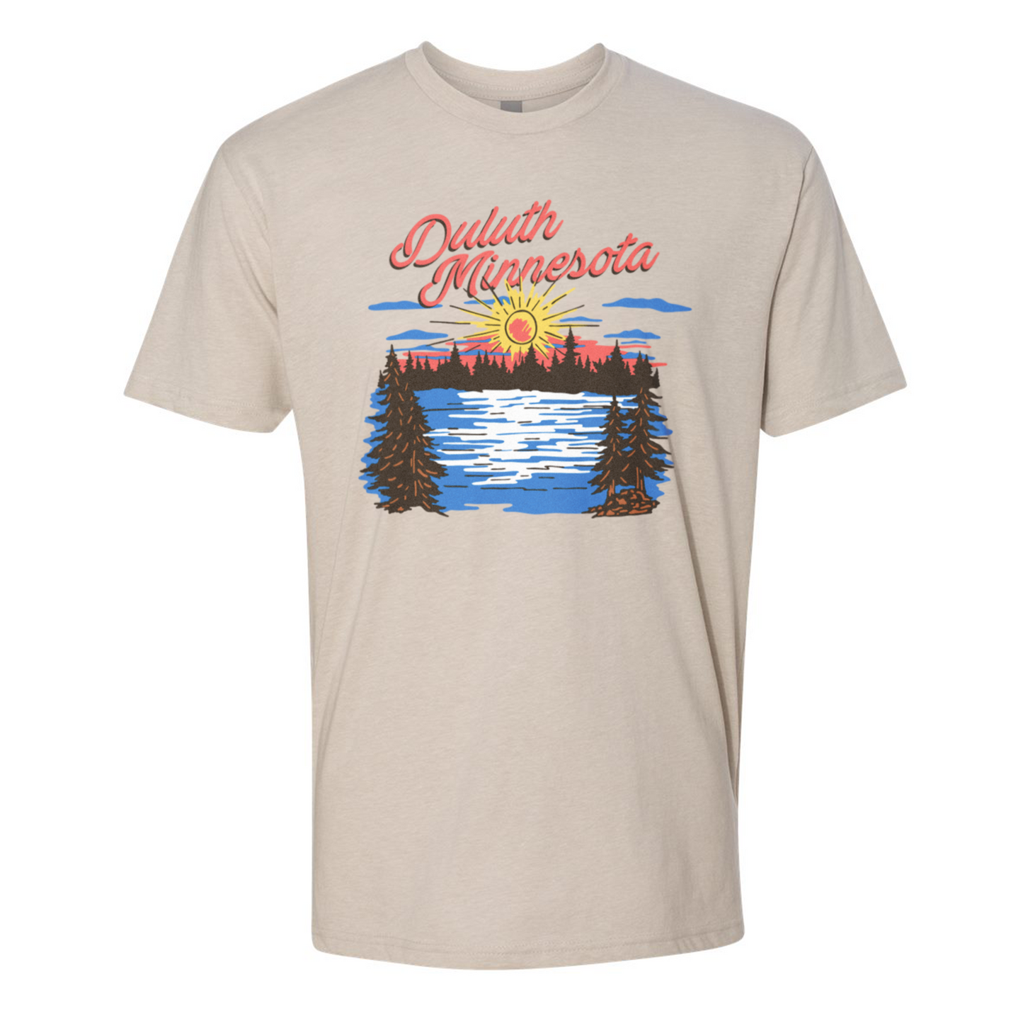 Sunset Lake Custom Unisex Tee