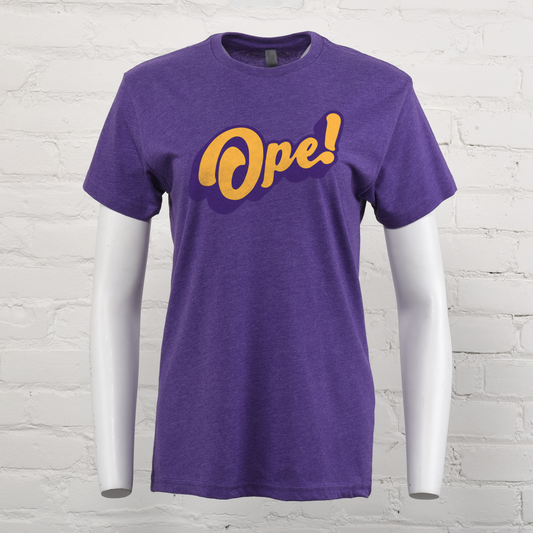 Ope! Script Unisex Tee