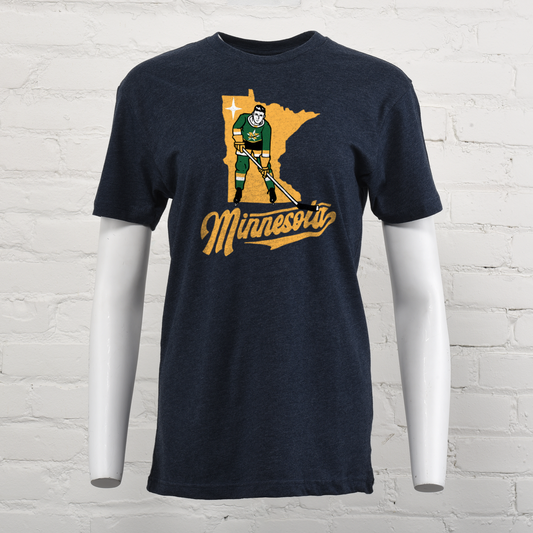 North Stars Hockey Player Unisex Tee