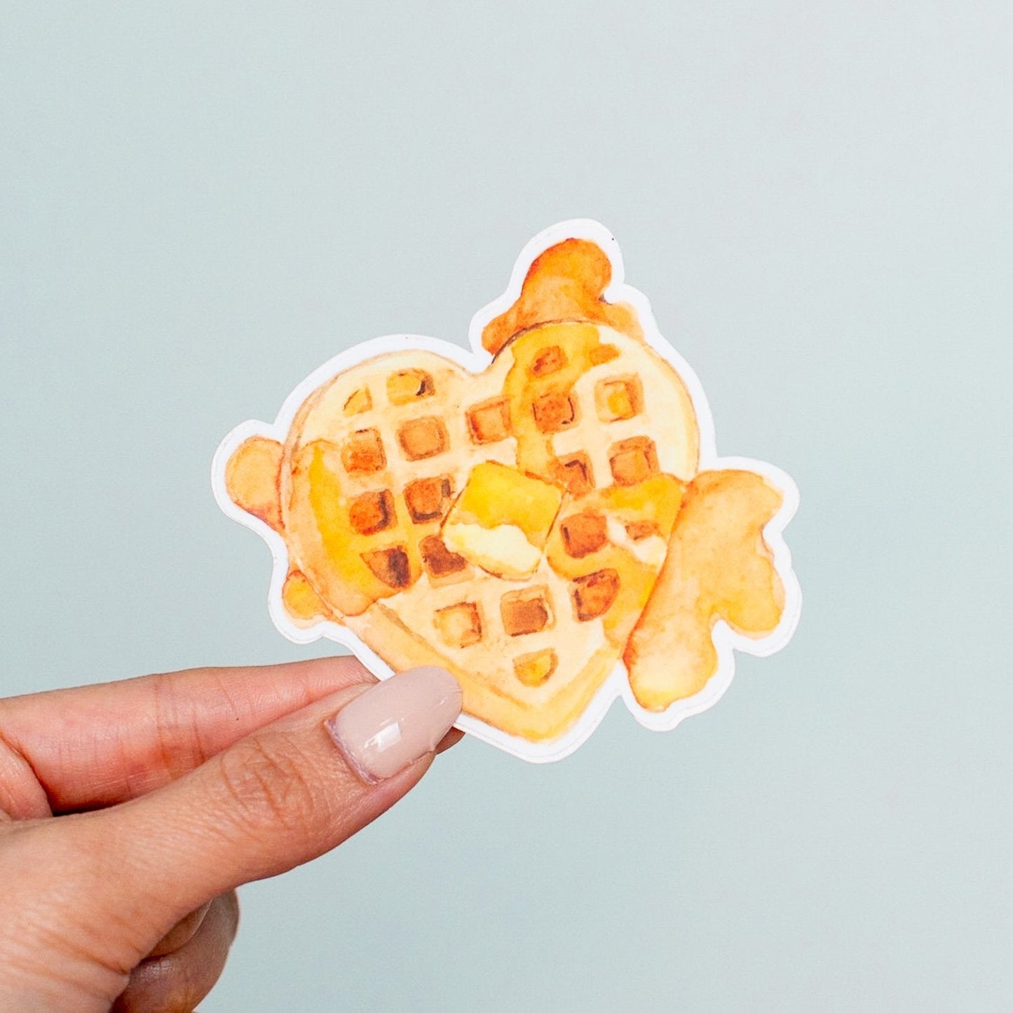 Heart Waffle Magnet