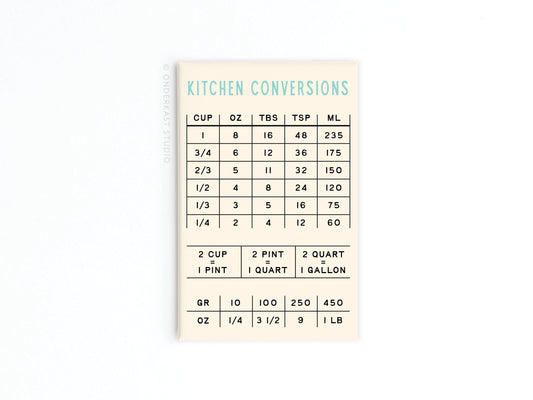 Kitchen Conversions Refrigerator Magnet