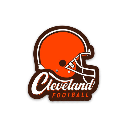 Cleveland Football Helmet Magnet